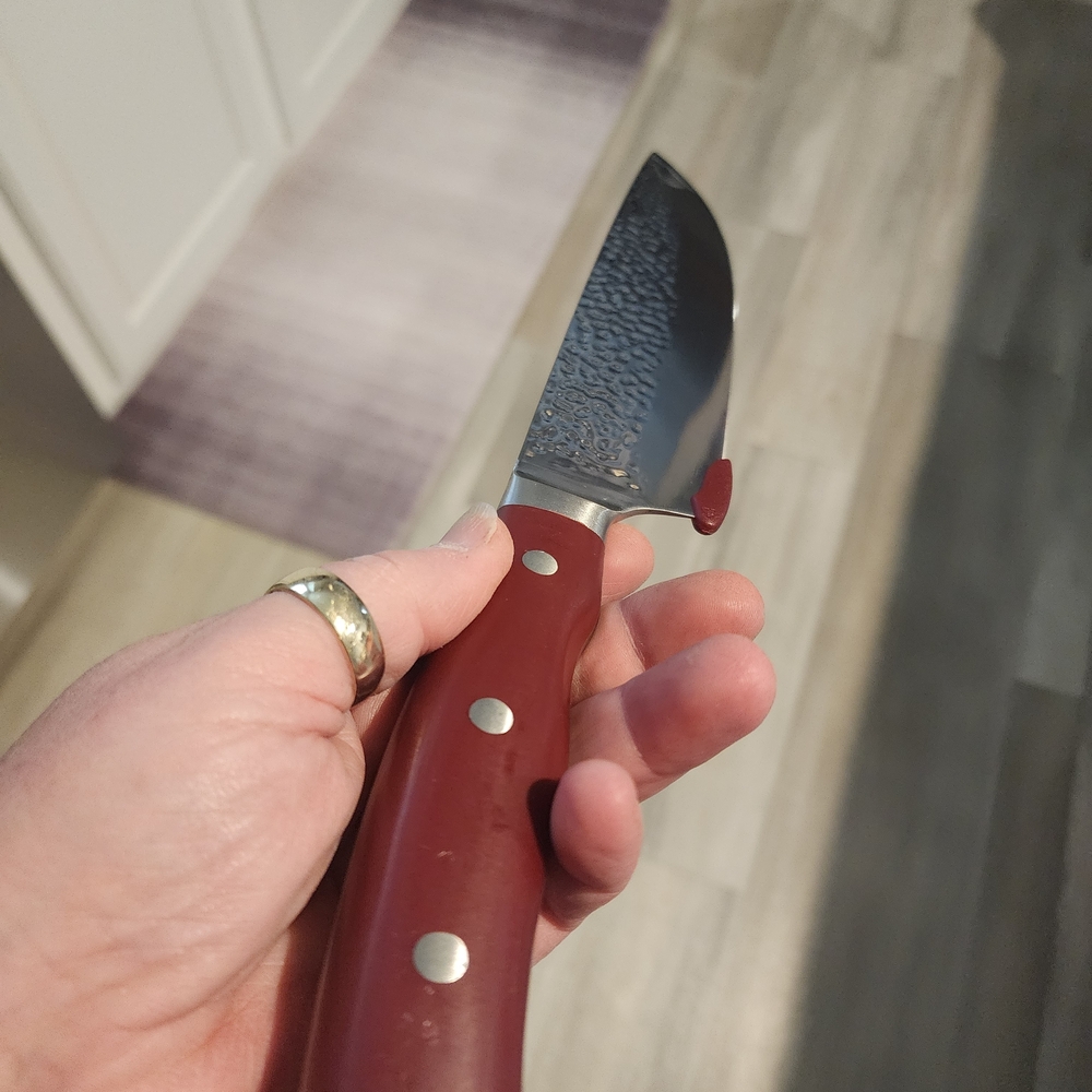New In Package 2-Piece Chef Knife Set - Brown Very Sharp - Picture 6 of 8
